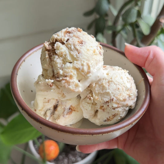 No-Churn Carrot Cake Ice Cream
