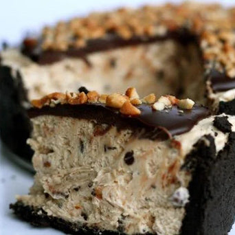 chocolate peanut butter torte