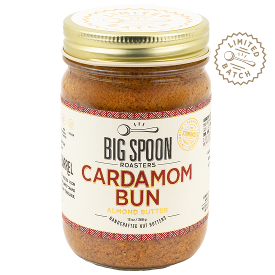jar of Cardamom Bun Almond Butter