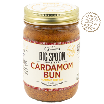 jar of Cardamom Bun Almond Butter
