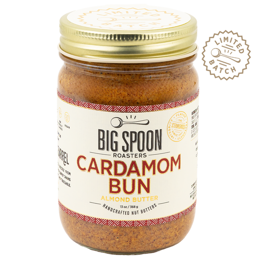 jar of Cardamom Bun Almond Butter