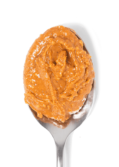 spoonful of Hot Mamba Peanut Butter
