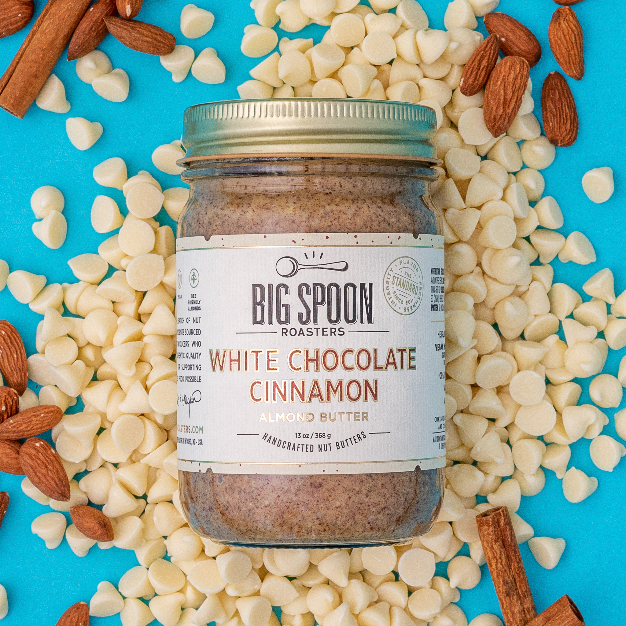Introducing: White Chocolate Cinnamon Almond Butter