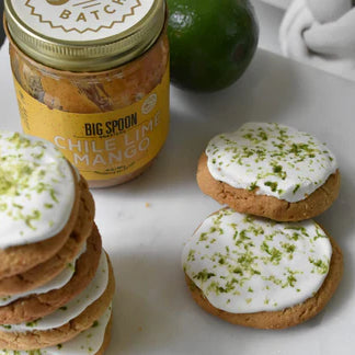 Chile Lime Mango Peanut Butter Cookies