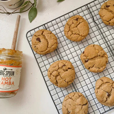 Hot Mamba Peanut Butter Cookies