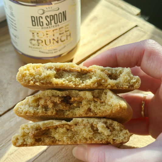 Toffee Crunch Magic Middle Cookies