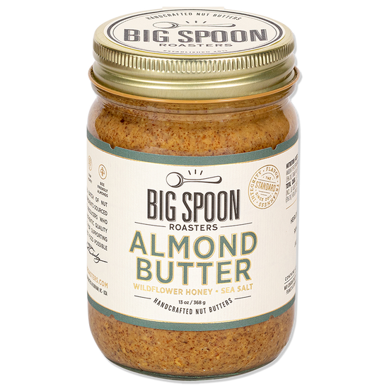 Almond Butter 13oz jar front