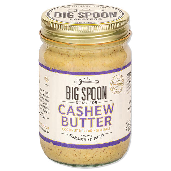 jar of Cashew Butter with Coconut Nectar