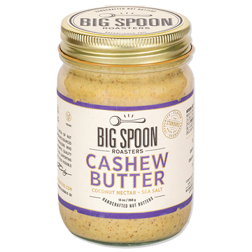 jar of Cashew Butter with Coconut Nectar