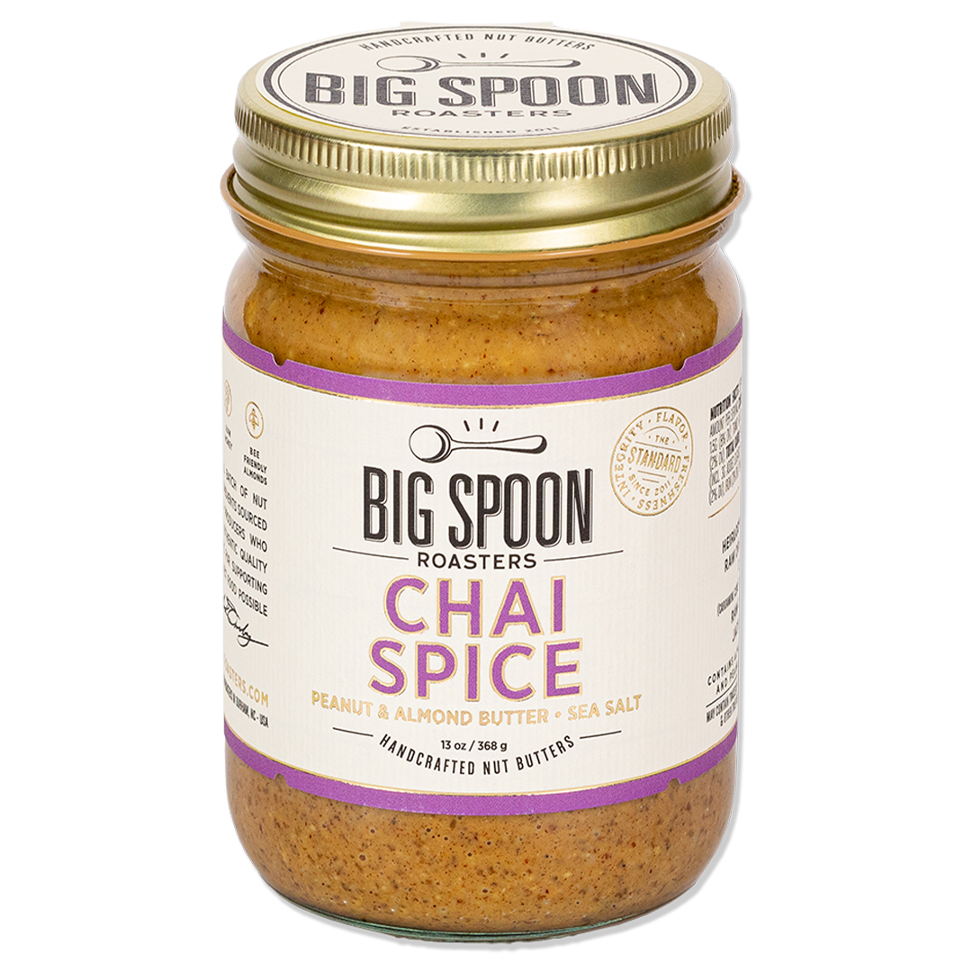 jar of Chai Spice Peanut & Almond Butter