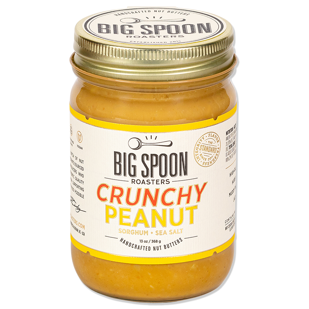 Crunchy Peanut 13oz jar front