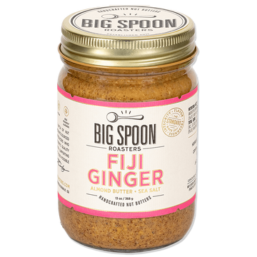 jar of Fiji Ginger Almond Butter