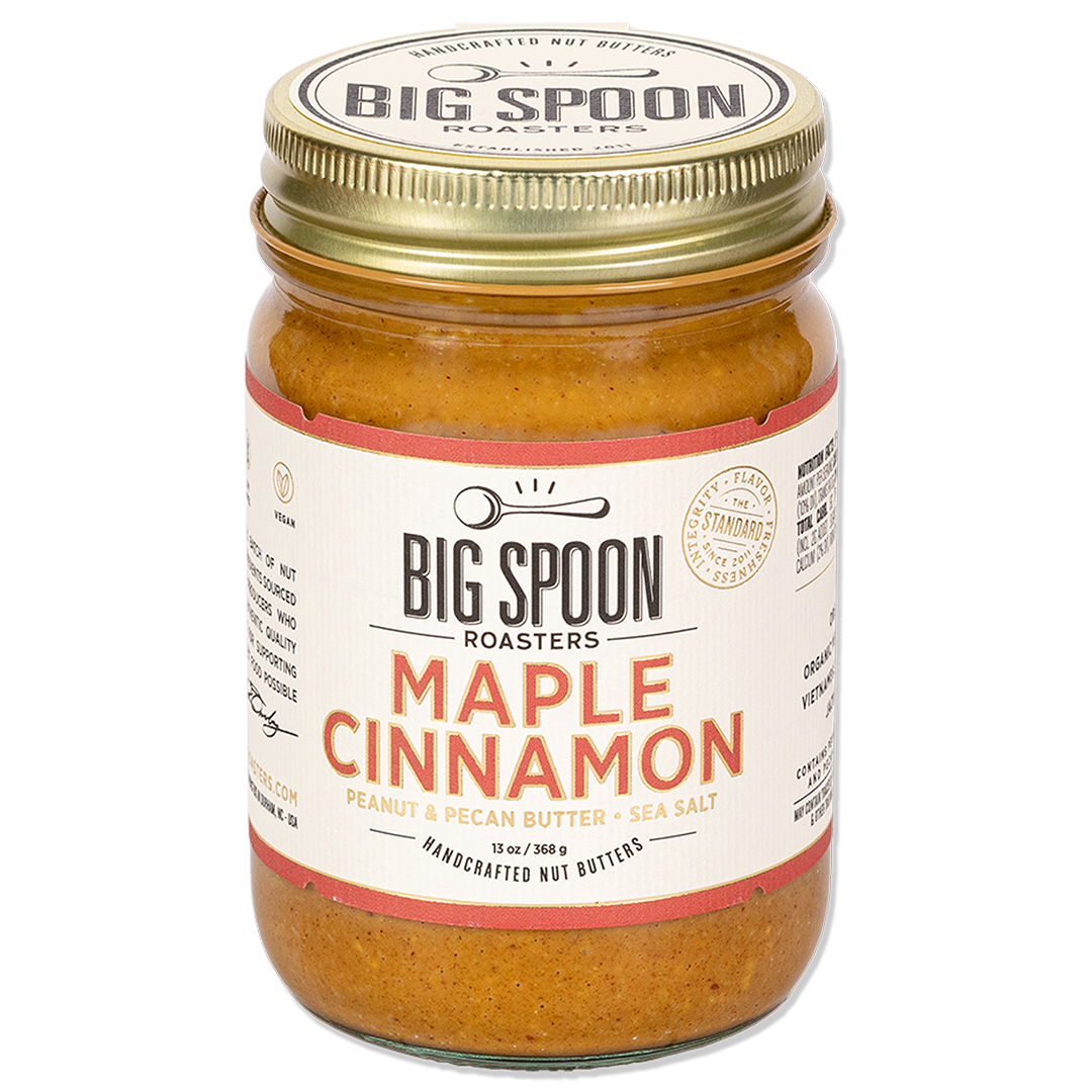 Maple Cinnamon 13oz jar front