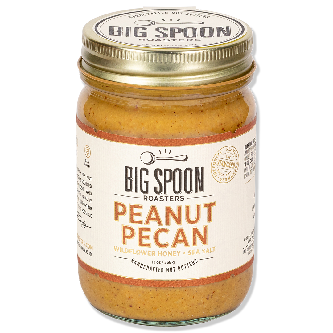 Peanut Pecan 13oz jar front