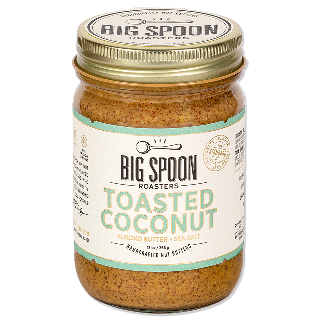 Toasted Coconut 13oz jar front