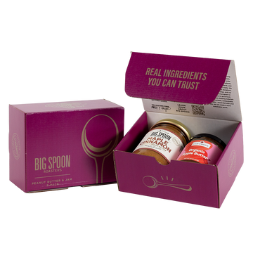 NOV/DEC Featured PB&J - Maple Cinnamon + Clif Family Organic Apple Butter