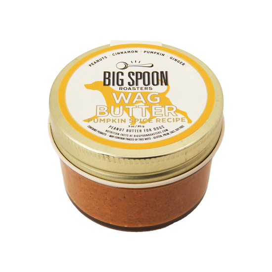 3oz jar of Pumpkin Spice Wag Butter