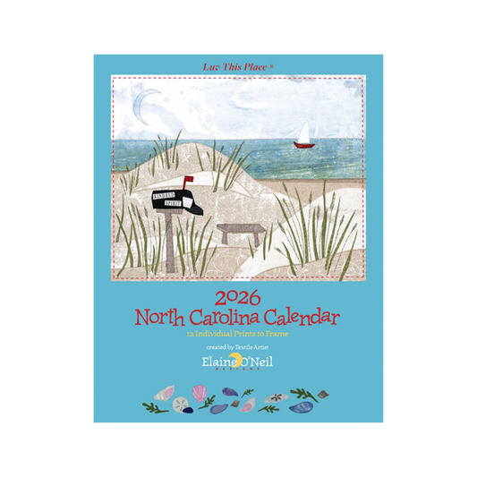 Luv This Place 2026 North Carolina Calendar
