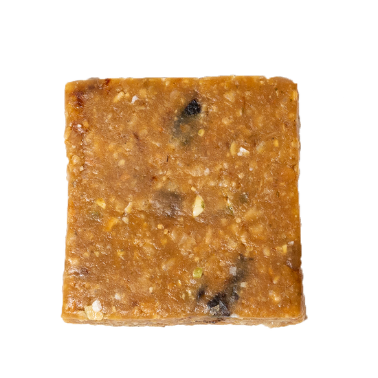 unwrapped Apricot Pepita bar