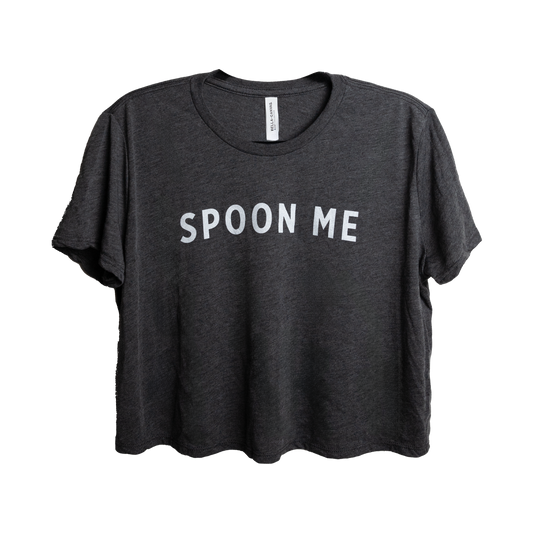 Flowy Cropped Spoon Me Tee