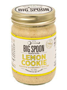 13oz jar of Lemon Cookie Cashew & Coconut Butter
