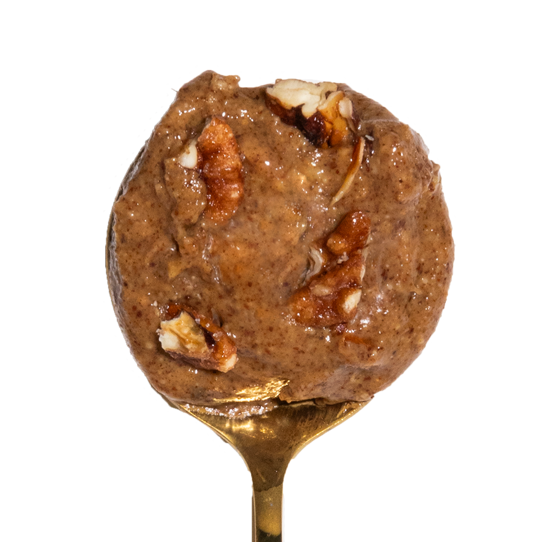 spoonful of gingerbread crunch almond & pecan butter