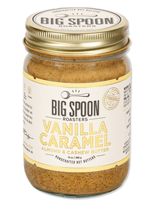 Vanilla Caramel Almond & Cashew Butter 13 oz jar