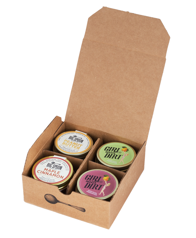 Mini PB&J Sampler in box